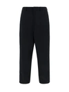 Prada Trousers In Black