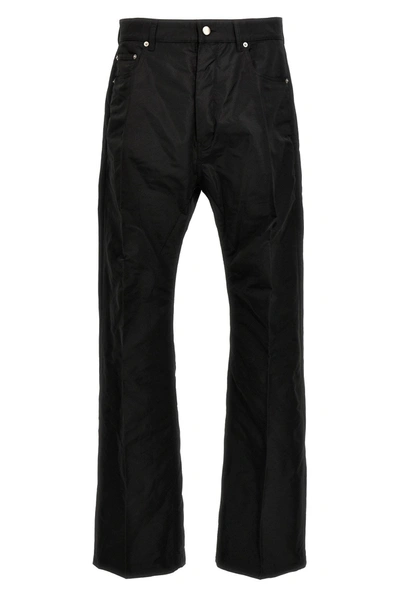 Rick Owens Geth Jeans Silk Wool In Black