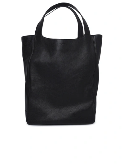 Saint Laurent Man Black Leather Bag