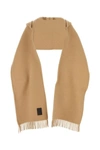 Ferragamo Salvatore  Fringed Scarf In Brown