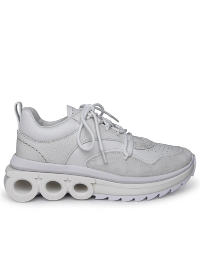 Ferragamo Salvatore  Sneakers Shoes In White