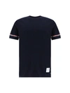 Thom Browne Cotton T-shirt In Blue
