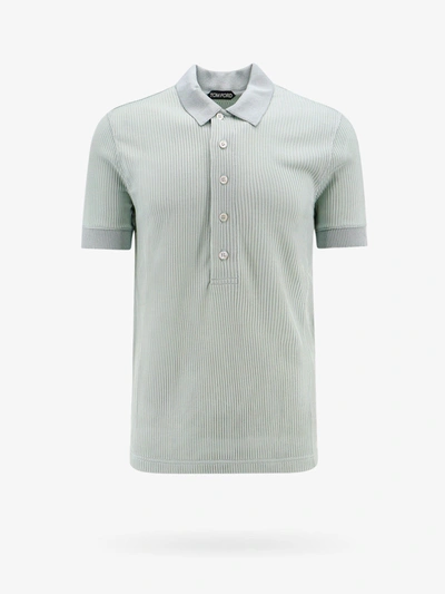 Tom Ford Polo Shirt In Gray