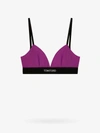 TOM FORD TOM FORD WOMAN BRA WOMAN PURPLE UNDERWEAR