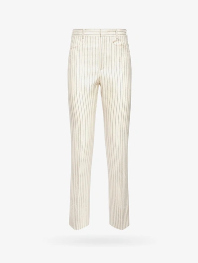 TOM FORD TOM FORD WOMAN TROUSER WOMAN WHITE PANTS