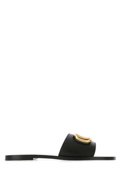 Valentino Garavani Flat Sandals  Woman Color Black