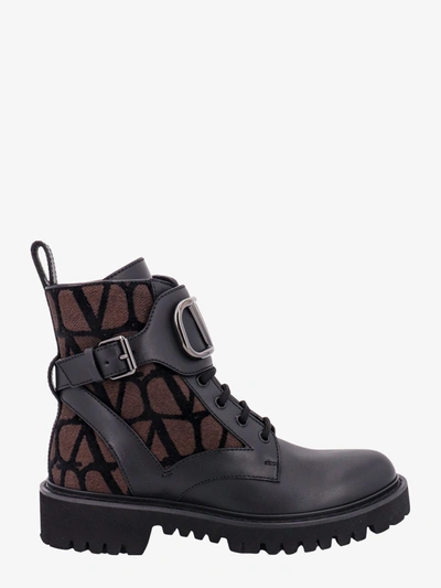 Valentino Garavani Woman Vlogo Signature Woman Black Boots