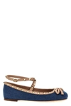 VALENTINO GARAVANI VALENTINO GARAVANI WOMEN VALENTINO GARAVANI 'ROCKSTUD' BALLET FLATS