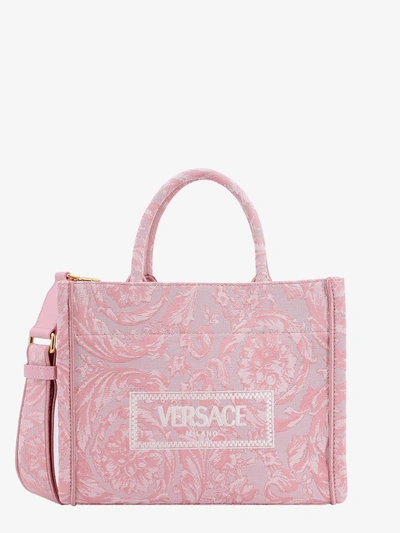 Versace Woman Athena Barocco Woman Pink Handbags