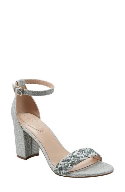 Bandolino Armory Ankle Strap Sandal In Sage,mint - Textile,manmade