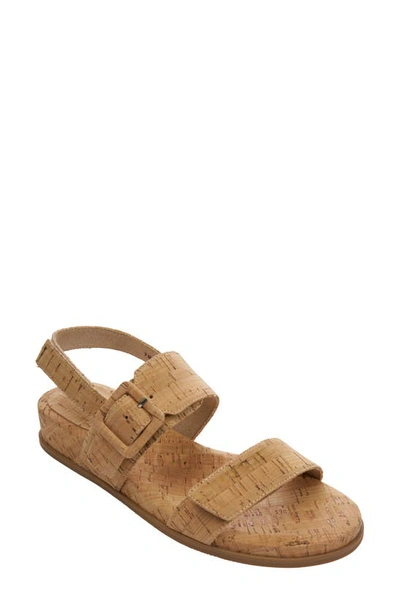Vaneli Nelly Wedge Sandal In Natural