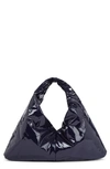 KASSL SMALL ANCHOR LACQUERED HOBO