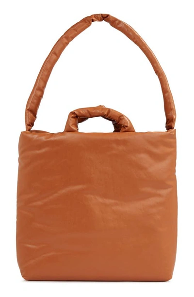 Kassl Medium Oil Pillow Tote In Fire