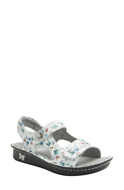 Alegria By Pg Lite Vallie Wedge Sandal In Keep Calm