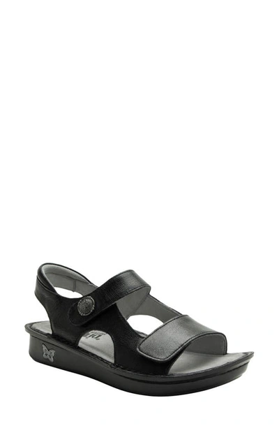 Alegria By Pg Lite Vallie Wedge Sandal In Ink