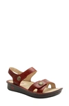 Alegria By Pg Lite Alegria Vienna Sandal In Garnet