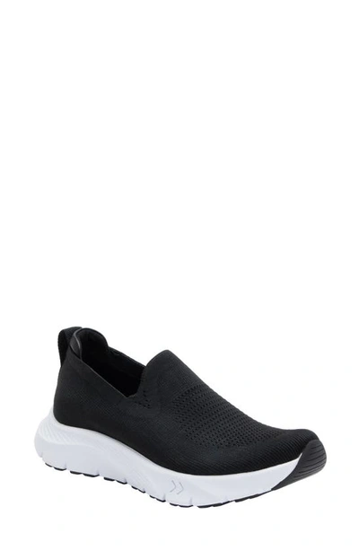 Alegria By Pg Lite Waze Slip-on Trainer In Black Top