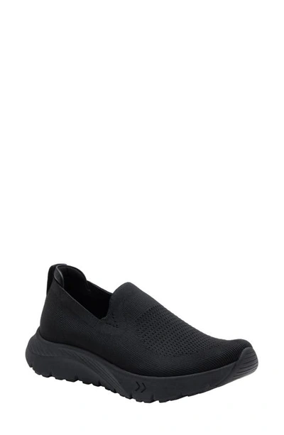 Alegria By Pg Lite Waze Slip-on Trainer In Black