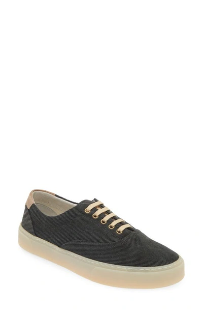 Brunello Cucinelli Sail Low Top Sneaker In Cid04 Dark Grey