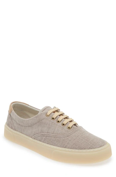 Brunello Cucinelli Sail Low Top Sneaker In Cwb50 Light Grey