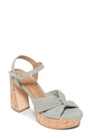 Bernardo Veronika Platform Sandal In Sage