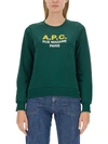 APC A.P.C. SWEATSHIRT WITH LOGO