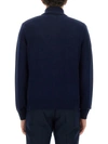 BALLANTYNE BALLANTYNE TURTLENECK CARDIGAN