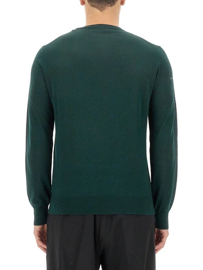 Ballantyne Knitwear In Green Wool