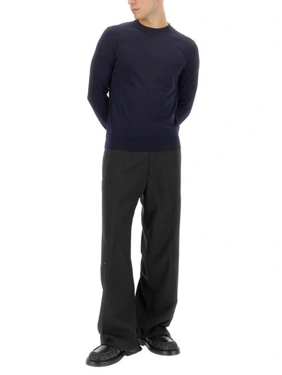 Ballantyne Dark Blue Cashmere Pullover