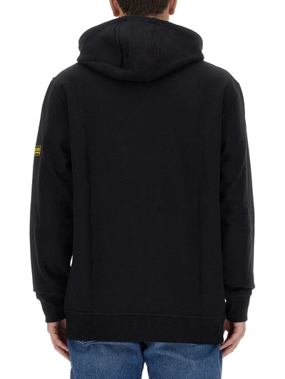 Barbour Sweatshirt With Logo In Black