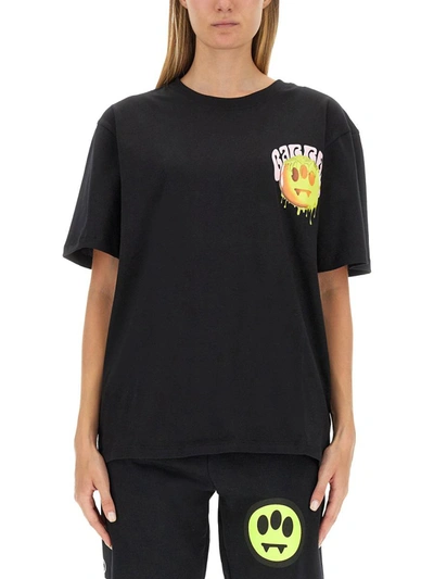 Barrow Logo Print T-shirt In Black