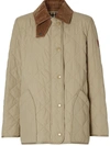 BURBERRY BURBERRY DIAMOND QUILTED BARN JACKET