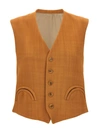 BLAZÉ MILANO BLAZÉ MILANO 'SANTANA PEANUT FERAL' waistcoat