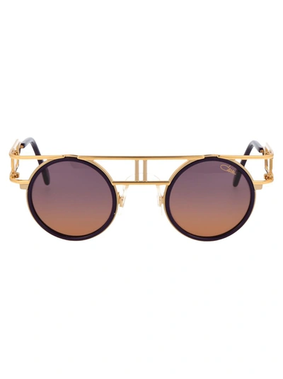 Cazal Sunglasses In 003 Gold Violet