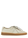 Buttero Leather Sneaker In White