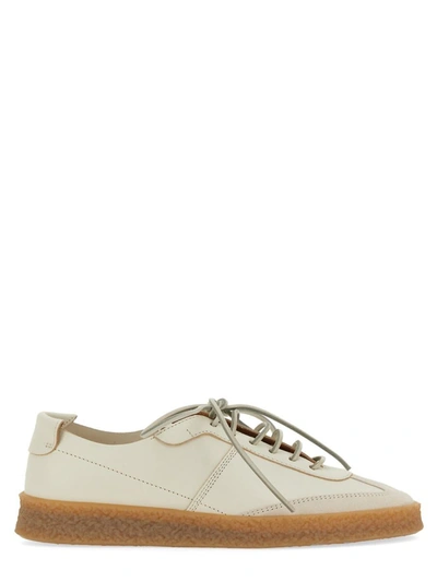 Buttero Leather Sneaker In White