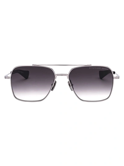 Dita Flight-seven Sunglasses In Black Palladium