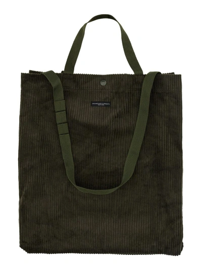 Engineered Garments Designer Men's Bags "all Tote" Bag In Vert