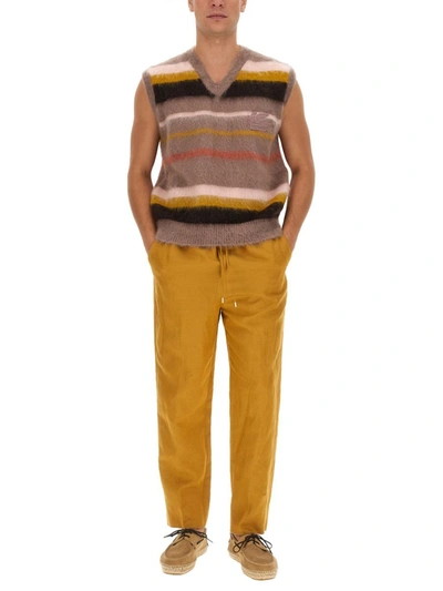 Etro Vest With Stripe Pattern In Multicolour