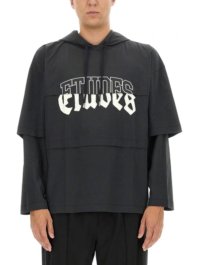 Etudes Studio Sweatshirt With Logo In Black