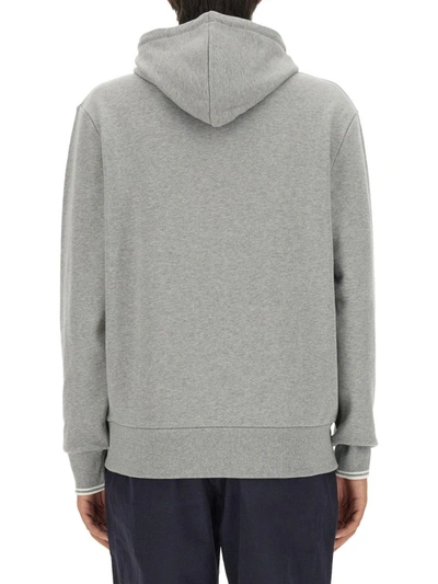 Fred Perry Hoodie In Grey