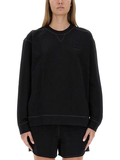 GANNI GANNI SWEATSHIRT WITH LOGO