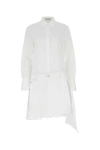 Jw Anderson J.w. Anderson Hybrid Shirt Dress In White