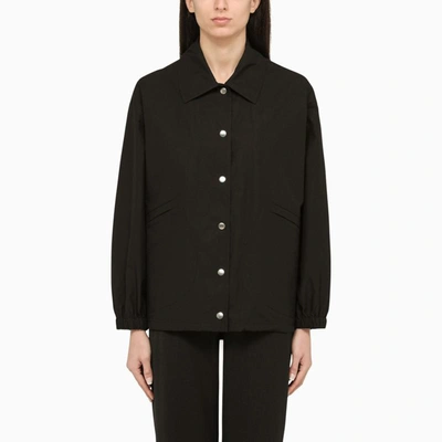 JIL SANDER JIL SANDER SHIRT JACKET WITH LOGO