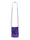 Hereu Ronet Metallic Bucket Bag In Purple