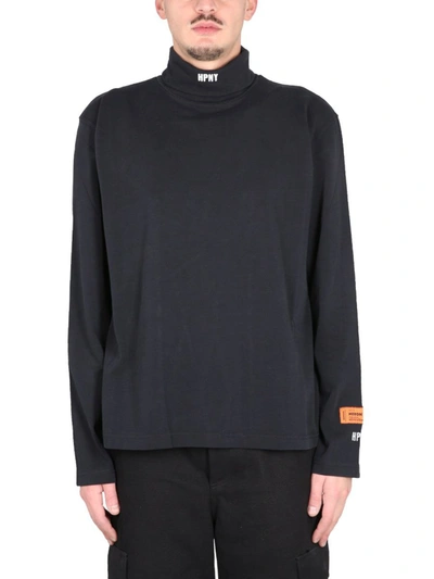 Heron Preston "hpny Emb" T-shirt In Black