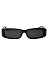 Linda Farrow Geometric Sunglasses In Ash/rosegold/mochagrad