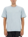Ih Nom Uh Nit Black Pearl Roses Logo-print T-shirt In Azure