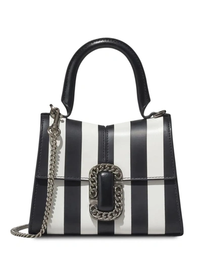 Marc Jacobs Mini The Stripe Shoulder Bag In Multicolor