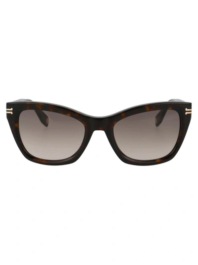 Marc Jacobs Mj 1009/s Sunglasses In Wr9ha Brown Havana